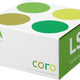 LSA International - Coro Set of 4 Tumbler Glasses Assorted Leaf Colours - LG060-09-627