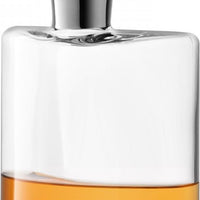 LSA International - Flask 11.8 oz Decanter With Clear/Platinum Neck (350 ml) - LG459-13-381