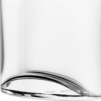 LSA International - Flask 27 oz Decanter With Clear/Platinum Neck (800 ml) - LG459-00-381