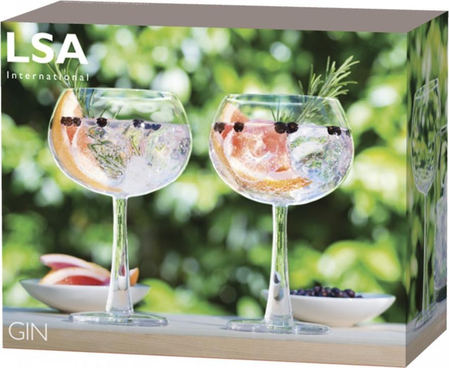 LSA International - Gin, Pack of Two Balloon Glasses - LG1389-15-200
