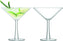 LSA International - Gin, Pack of Two Cocktail Glasses - LG1388-08-200