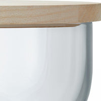 LSA International - Ivalo Clear Container & Ash Lid - LG1084-11-301
