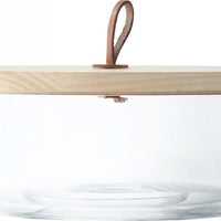 LSA International - Ivalo Clear Container & Ash Lid - LG1084-11-301