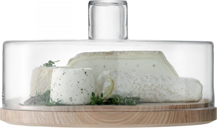 LSA International - Lotta Cheese/Pastry Dome & Ash Base - LG989-03-301