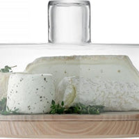 LSA International - Lotta Cheese/Pastry Dome & Ash Base - LG989-03-301