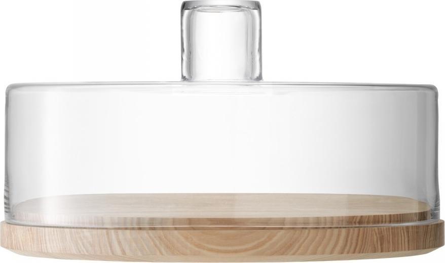 LSA International - Lotta Cheese/Pastry Dome & Ash Base - LG989-03-301