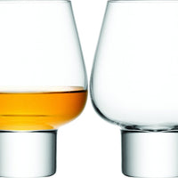 LSA International - Madrid Clear, Pack of 2 Brandy Glasses - LG295-16-301