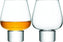 LSA International - Madrid Clear, Pack of 2 Brandy Glasses - LG295-16-301