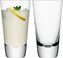 LSA International - Madrid Clear, Pack of 2 Highball Glasses - LG099-16-301
