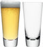 LSA International - Madrid Clear Set of 2 Lager Glasses - LG099-21-301