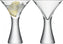 LSA International - Moya Clear, Pack of 2 Cocktail Glasses - LG846-11-985