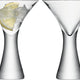 LSA International - Moya Clear Set of 2 Cocktail Glasses - LG846-11-985