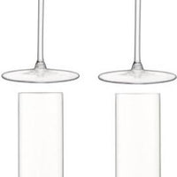 LSA International - Otis, Pack of 4 Clear Champagne Flute Glasses - LG1070-05-301