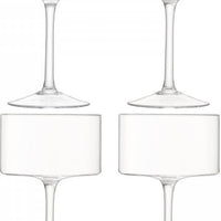 LSA International - Otis, Pack of 4 Clear Champagne/Cocktail Glasses - LG1069-10-301