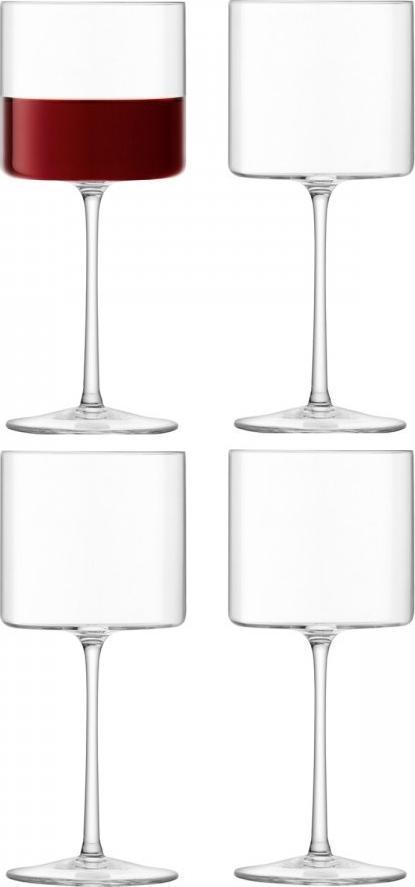 LSA International - Otis, Pack of 4 Clear Red Wine Glasses - LG1284-11-301