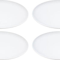 LSA International - Pack of 4 Dine Coupe Starter/Dessert Plates - LP079-20-997