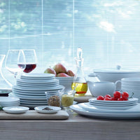 LSA International - Pack of 4 Dine Rimmed Starter/Dessert Plates - LP082-20-997