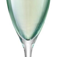 LSA International - Polka, Pack of 4 Assorted Pastel Champagne Flute Glasses - LG978-08-294