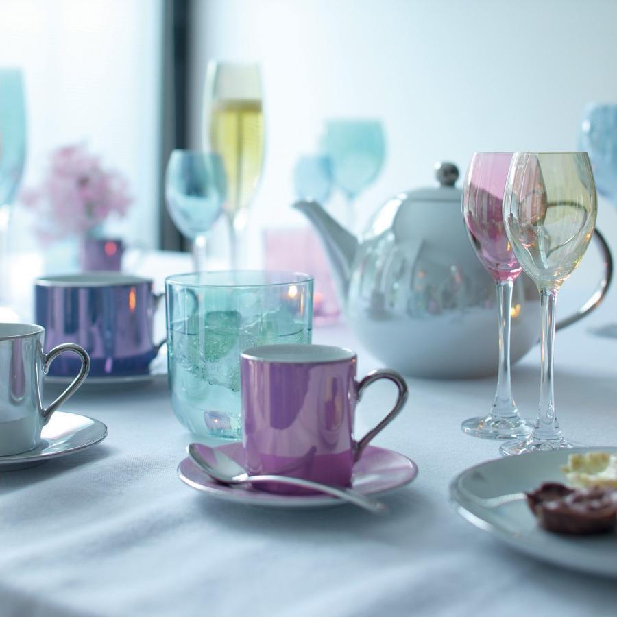 LSA International - Polka, Pack of 4 Assorted Pastel Tumbler Glasses - LG977-15-294