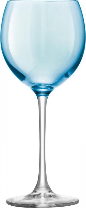 LSA International - Polka, Pack of 4 Assorted Pastel Wine Glasses - LG932-14-294