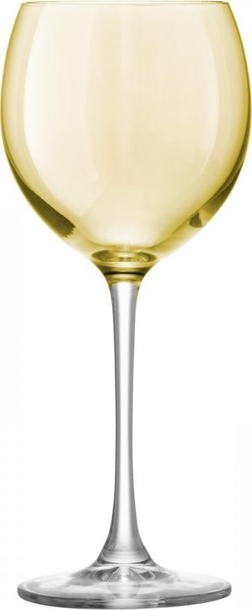 LSA International - Polka, Pack of 4 Assorted Pastel Wine Glasses - LG932-14-294