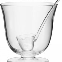 LSA International - Serve Clear Punchbowl With Ladle - LG399-25-301
