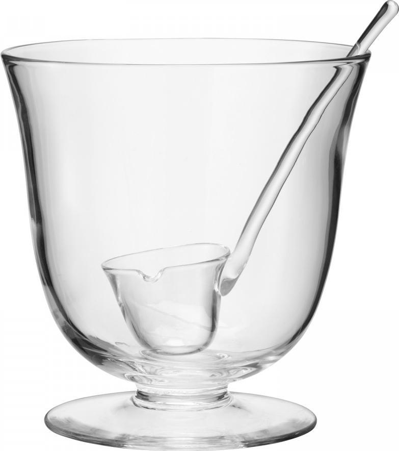 LSA International - Serve Clear Punchbowl With Ladle - LG399-25-301