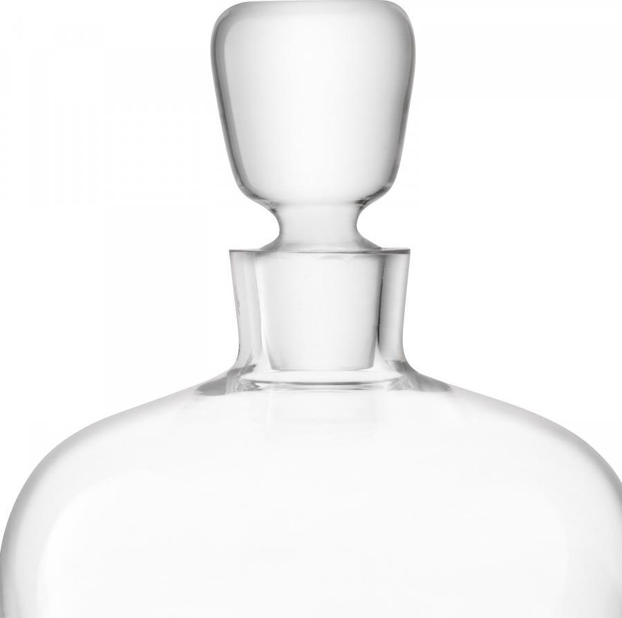 LSA International - Whisky Arran Clear Decanter & Walnut Base - LG1218-36-301