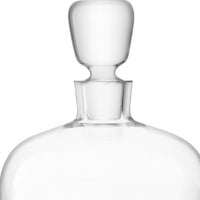 LSA International - Whisky Arran Clear Decanter & Walnut Base - LG1218-36-301