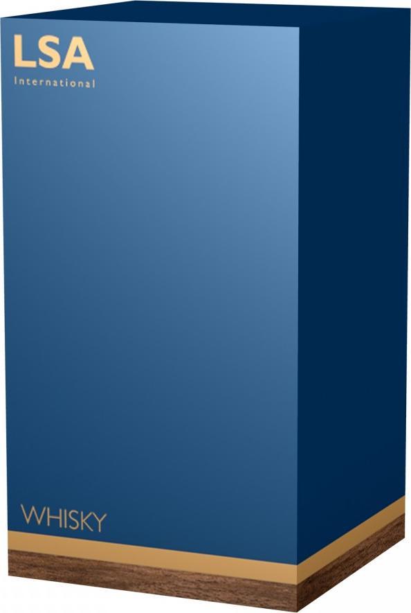 LSA International - Whisky Islay Clear Decanter & Walnut Base - LG1217-36-301