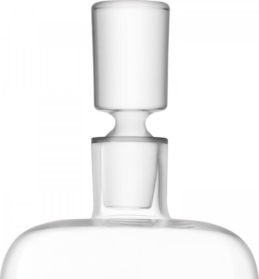 LSA International - Whisky Renfrew Clear Decanter & Walnut Base - LG1216-39-301