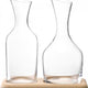 LSA International - Wine Collection Water & Wine Carafe Set & Oak Base - LG1166-00-991