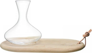 LSA International - Wine Collection Wine Carafe and Oak Cheese Board Set - LG1378-00-301