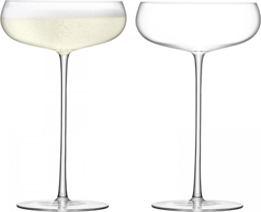 LSA International - Wine Culture Champagne Saucers (Set of 2) - LG1427-11-191