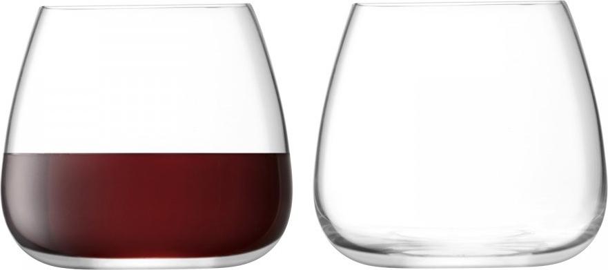 LSA International - Wine Culture Stemless Wine Glasses (Set of 2) - LG1425-14-191