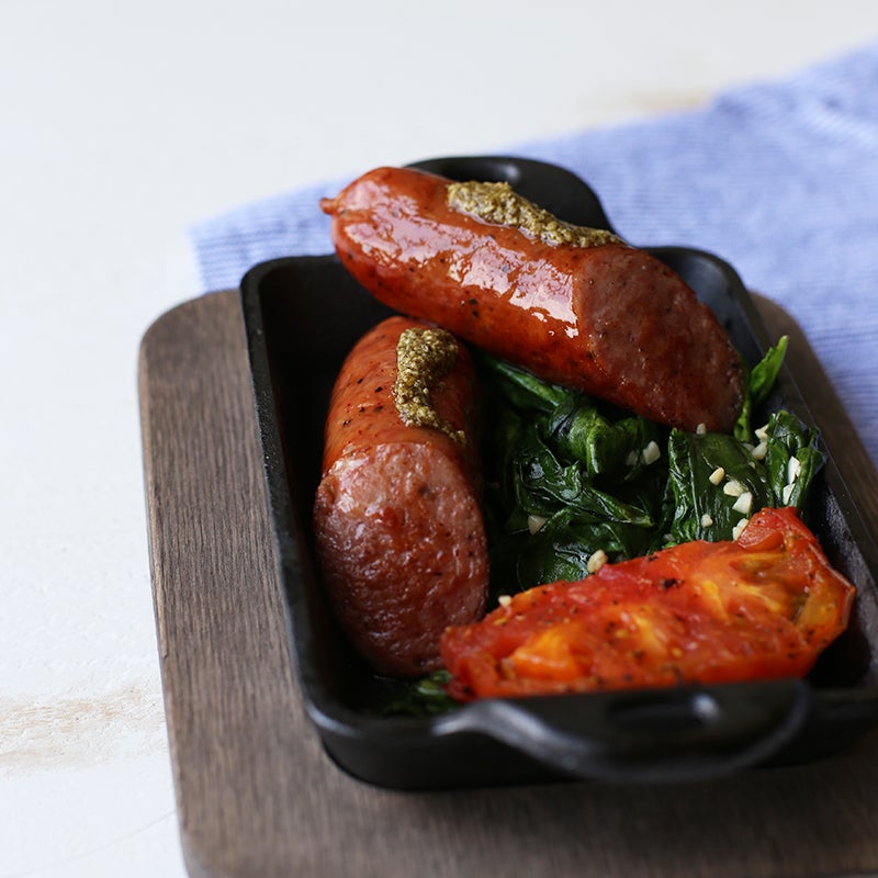 Lodge - 0.2 L Heat-Treated Cast Iron Rectangle Mini Server - HMSRC