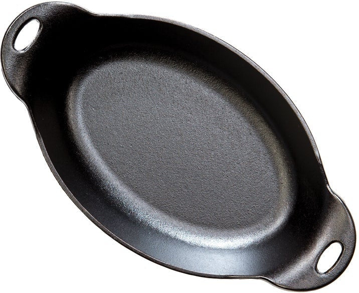 Lodge - 1 L Heat-Treated Oval Cast Iron Server - HOSD