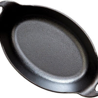 Lodge - 1 L Heat-Treated Oval Cast Iron Server - HOSD