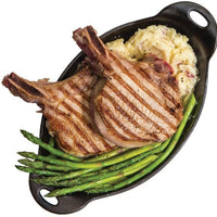 Lodge - 1 L Heat-Treated Oval Cast Iron Server - HOSD