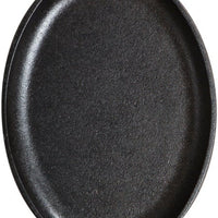 Lodge - 10" Oval Cast Iron Serving Griddle - LOSH3