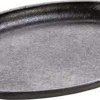 Lodge - 10" Oval Cast Iron Serving Griddle - LOSH3