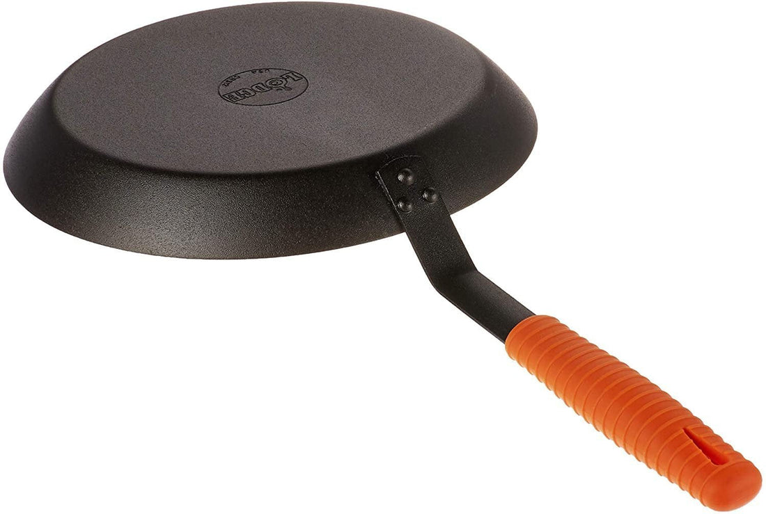 Lodge - 10" Seasoned Carbon Steel Skillet with Handle Holder - CRS10HH61