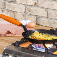 Lodge - 10" Seasoned Carbon Steel Skillet with Handle Holder - CRS10HH61