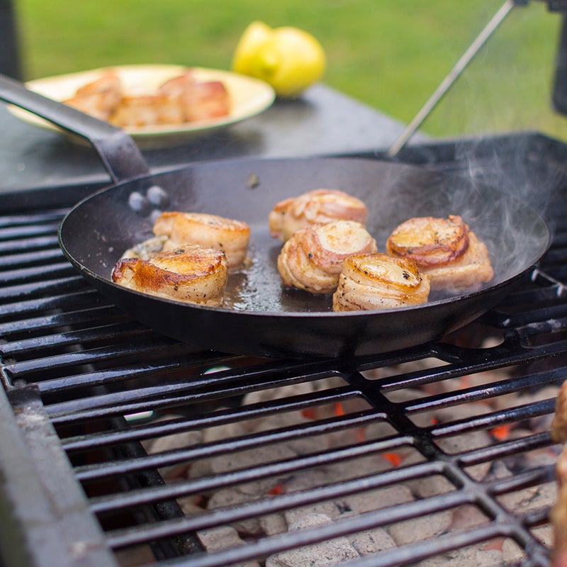 Lodge - 10" Seasoned Steel Skillet - CRS10