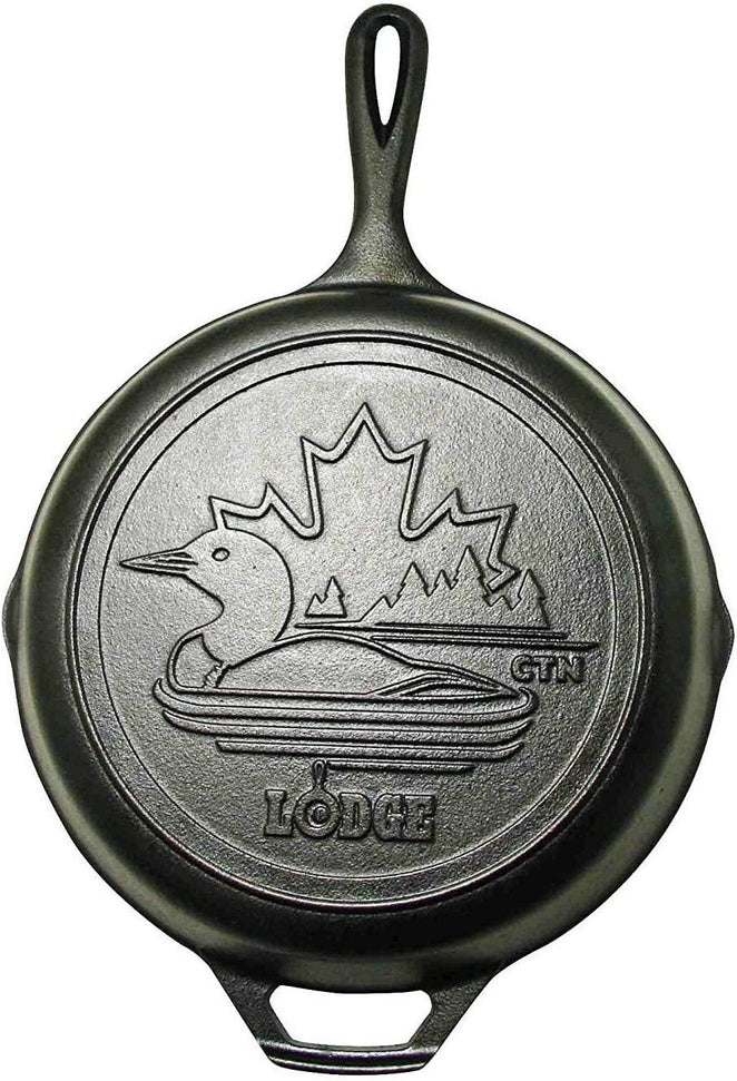 Lodge - 10.25" Cast Iron Canadian Loon Skillet - L8SK3LNCN