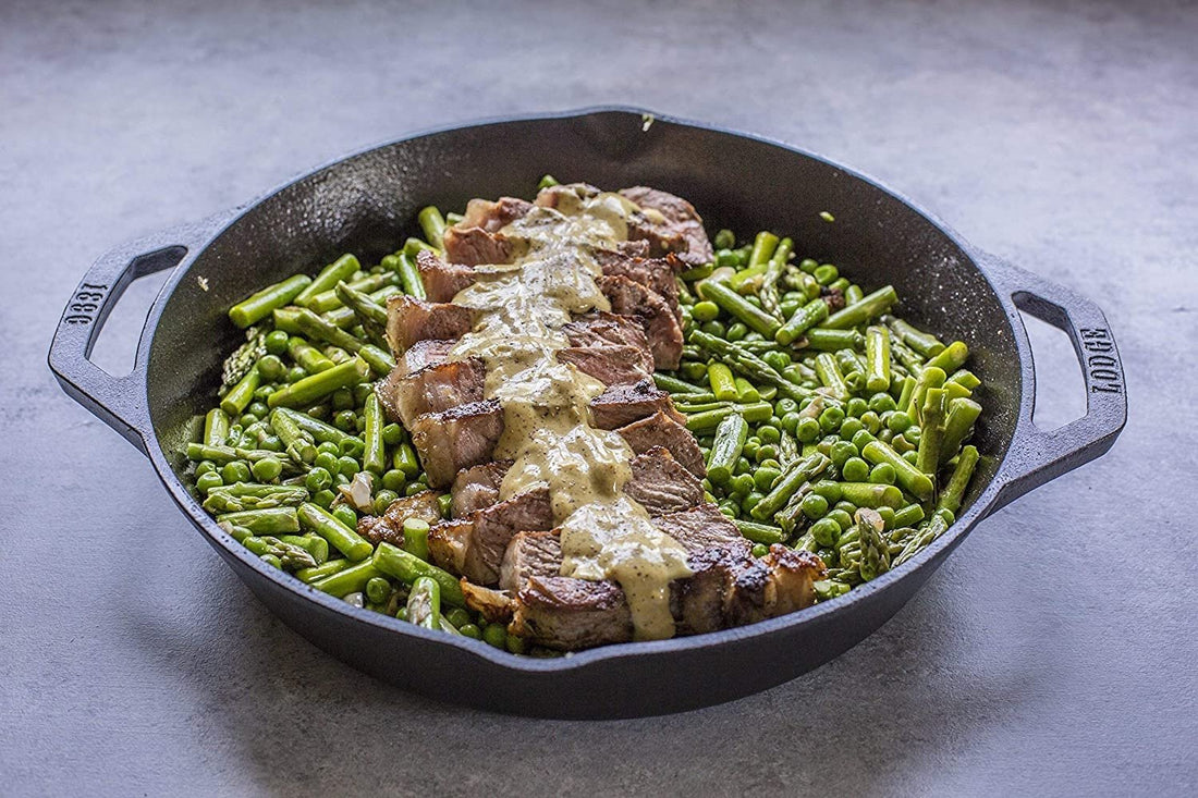 Lodge - 10.25" Cast Iron Dual Handle Pan - L8SKL