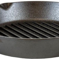Lodge - 10.25" Dual Handle Cast Iron Grill Pan - L8GPL