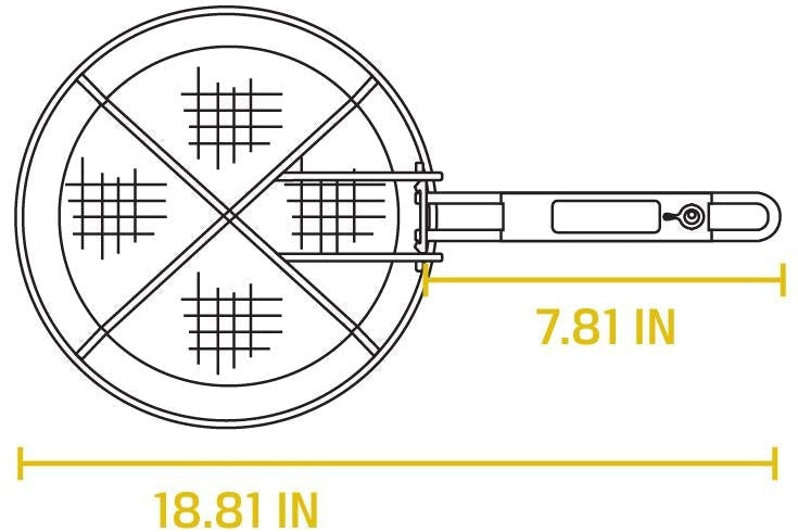 Lodge - 10.5" Fry Basket - 10FB2