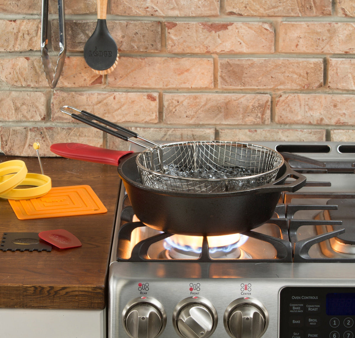Lodge - 10.5" Fry Basket - 10FB2