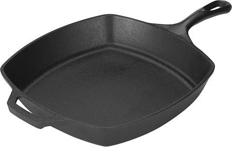 Lodge - 10.5" Square Cast Iron Skillet - L8SQ3